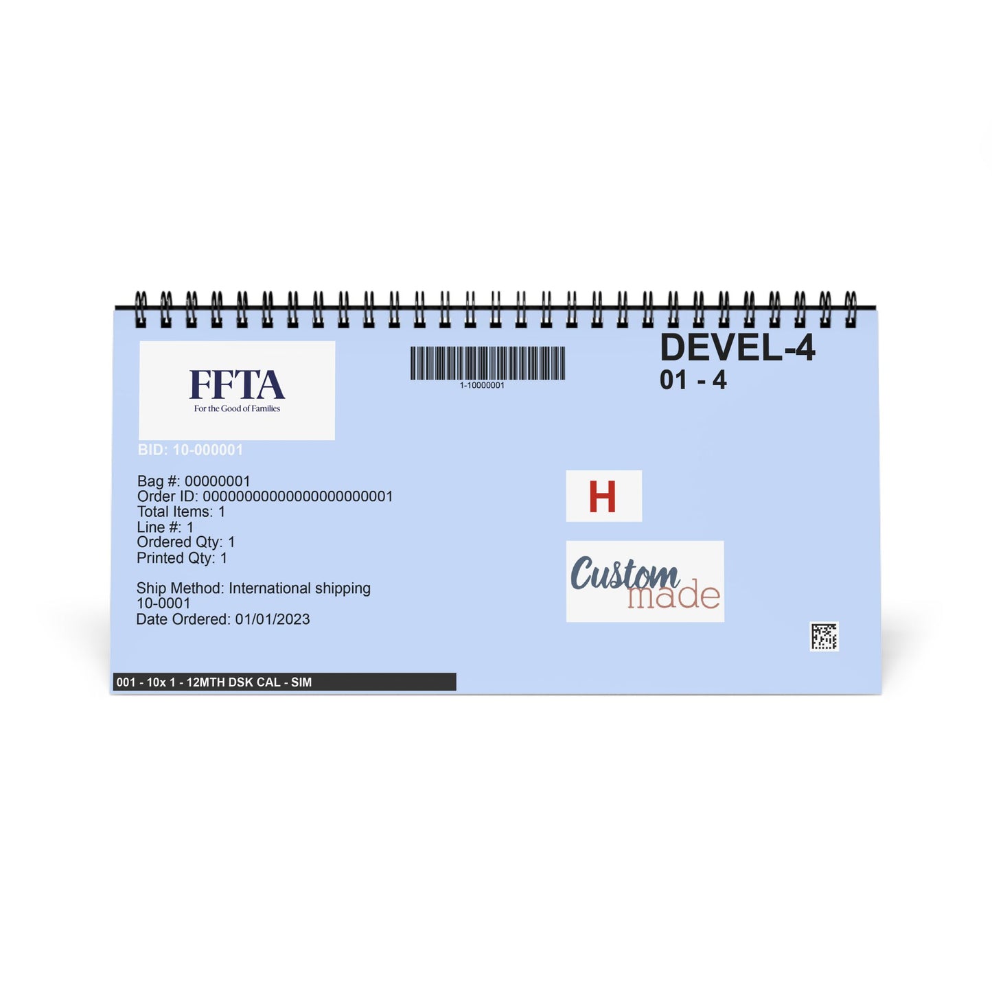 Desktop Calendar (2026 grid)
