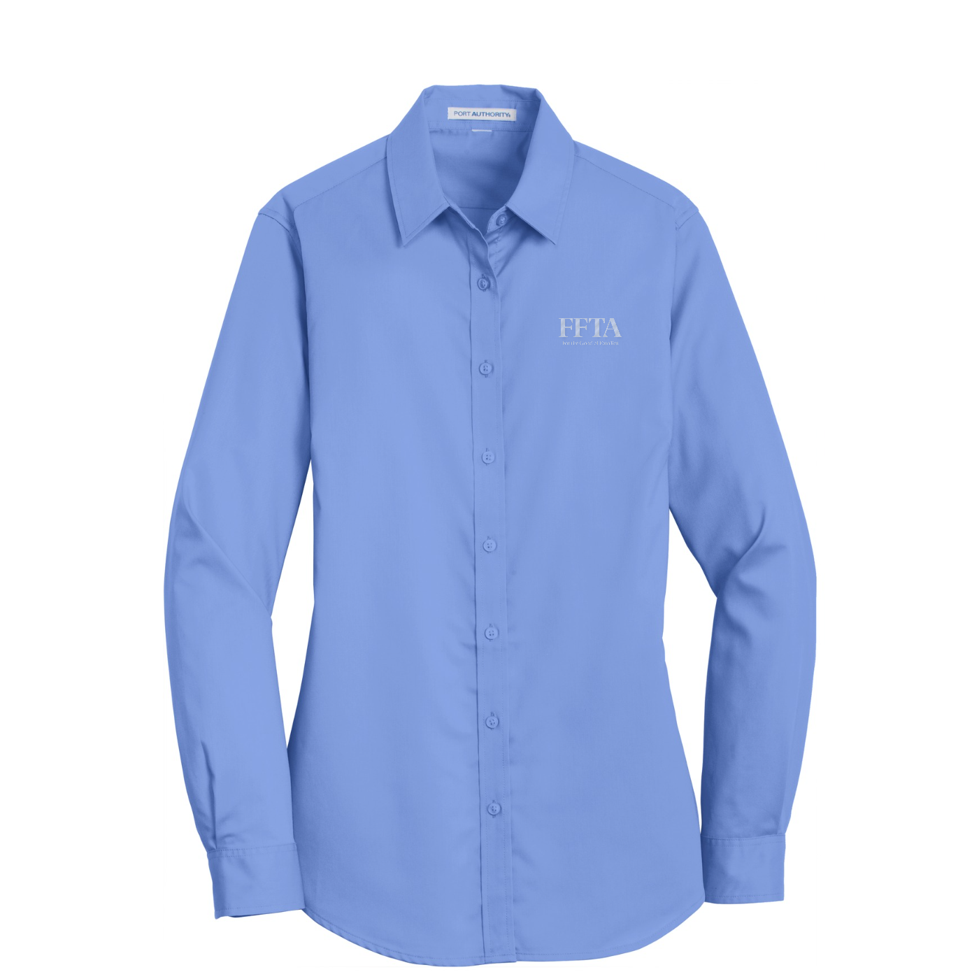 Port Authority Women's SuperPro Twill Shirt — Ultramarine Blue