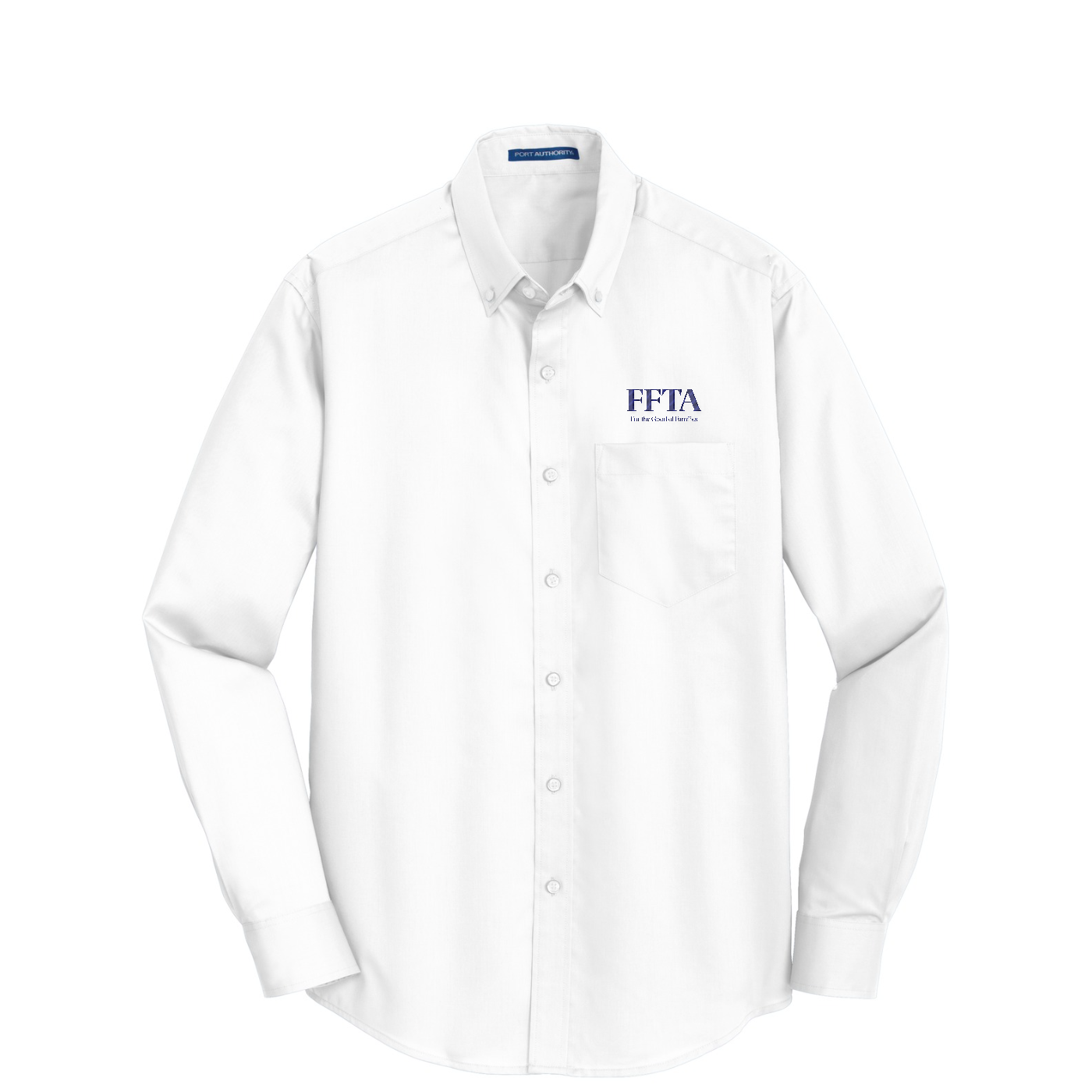 Port Authority SuperPro Twill Shirt — White