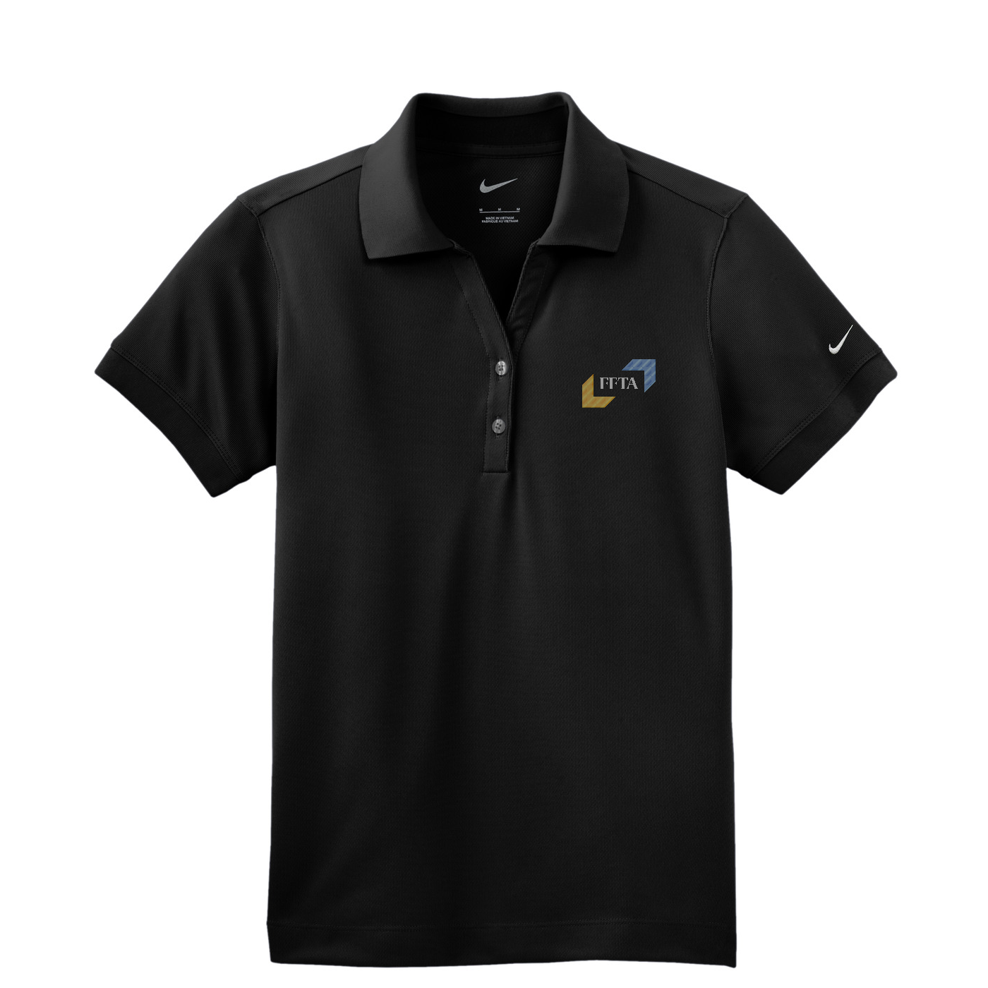 Nike Women's Dri-FIT Classic Polo — Black