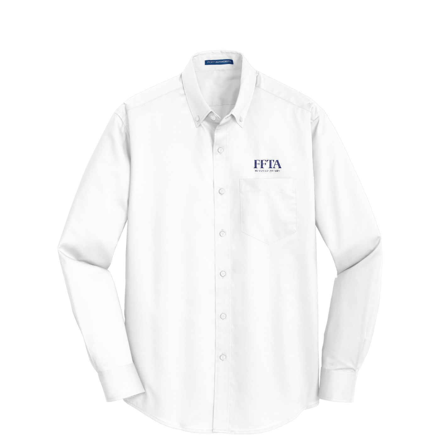 Port Authority SuperPro Twill Shirt — White
